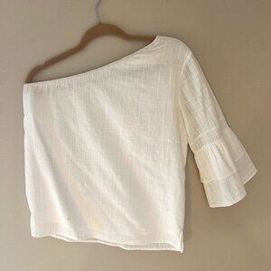 One shoulder blouse